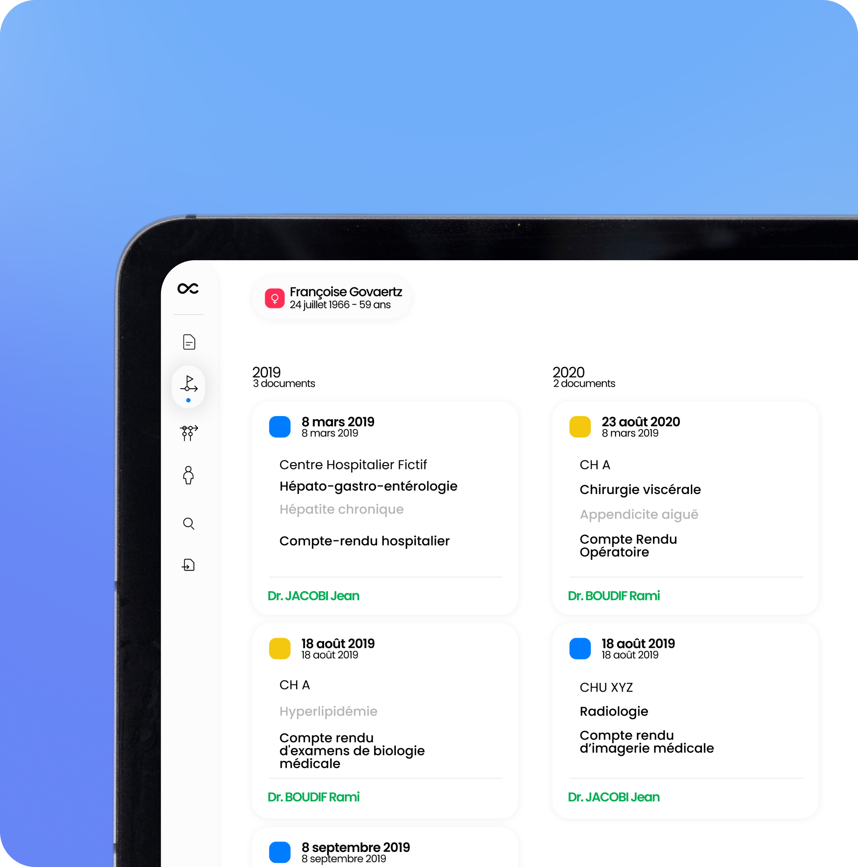 Guirlande de parcours